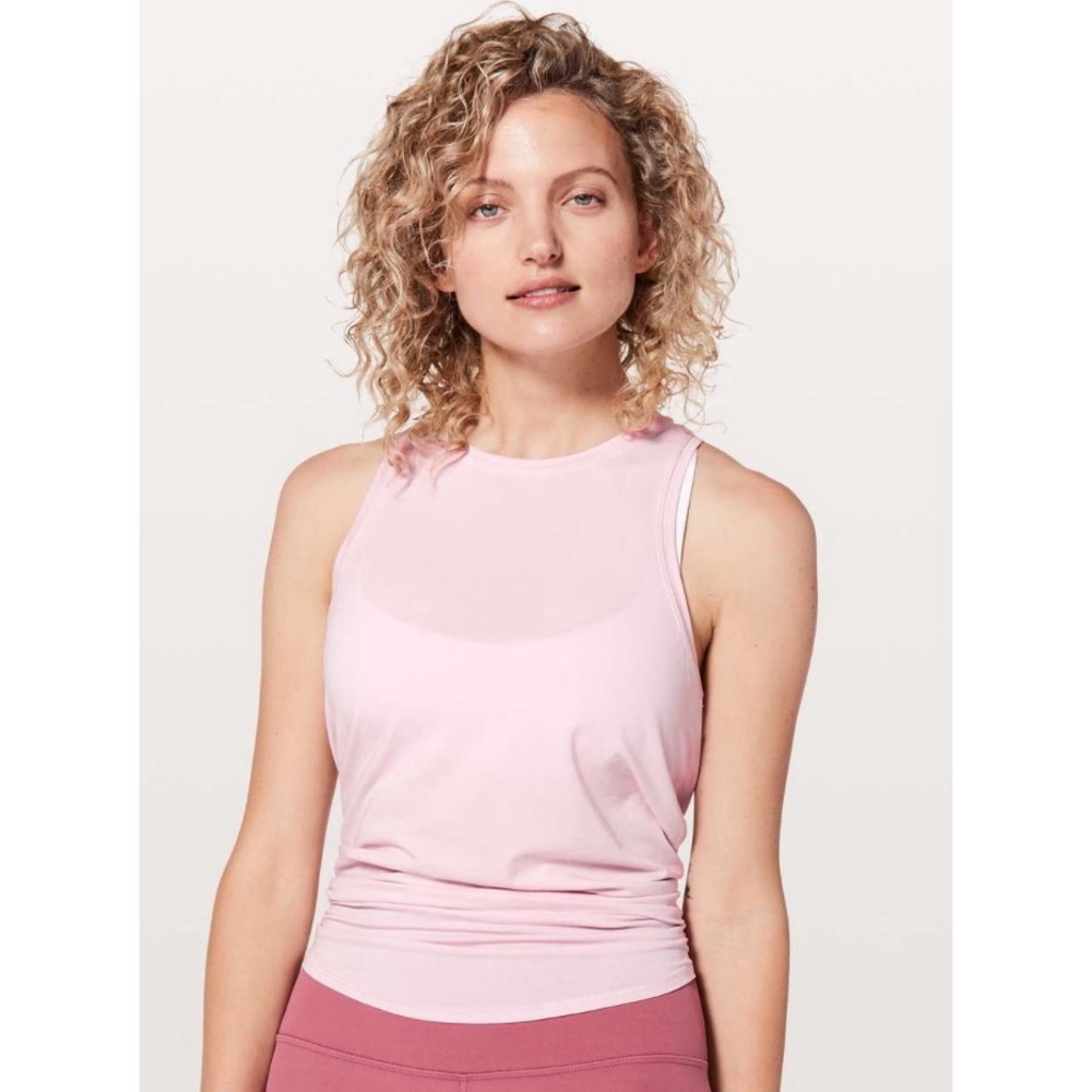 Lululemon Athletica Pink Tank Top